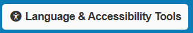 example of the Lanugage and Accessibility button on a desktop