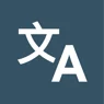 this icon is used to open the menu to choose a different language it  shows the Letter A and another letter which 